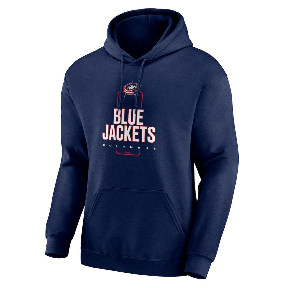 NHL Columbus Blue Jackets Personalized Name & Number Midfielder Pullover Hoodie