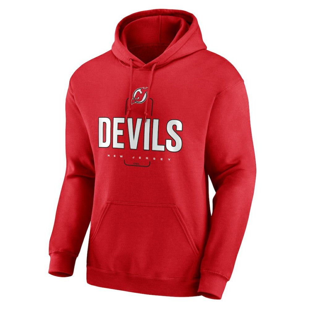 NHL New Jersey Devils Personalized Name & Number Midfielder Pullover Hoodie