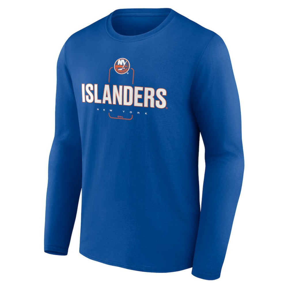 NHL New York Islanders Personalized Name & Number Midfielder Long Sleeve T-Shirt
