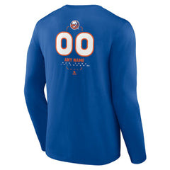NHL New York Islanders Personalized Name & Number Midfielder Long Sleeve T-Shirt