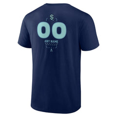 NHL Seattle Kraken Personalized Name & Number Midfielder T-Shirt