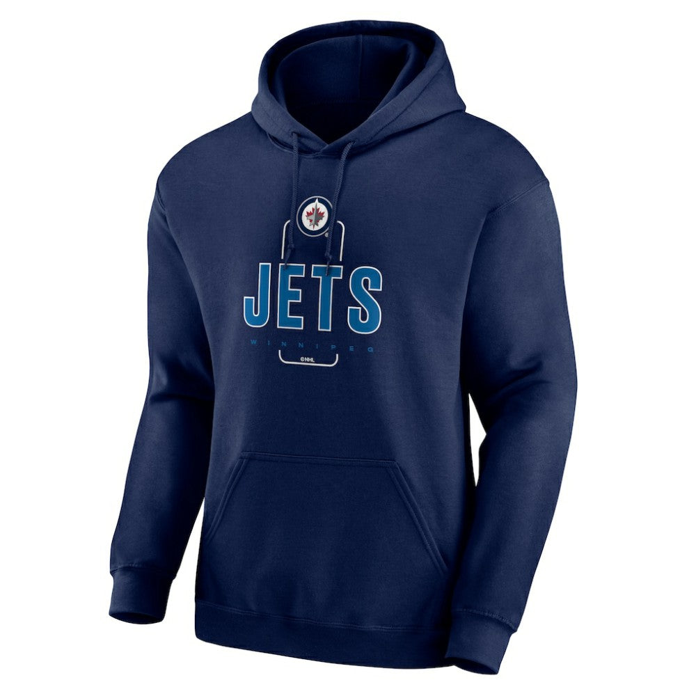 NHL Winnipeg Jets Personalized Name & Number Midfielder Pullover Hoodie