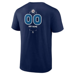 NHL Winnipeg Jets Personalized Name & Number Midfielder T-Shirt
