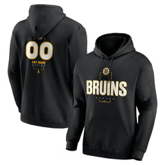 NHL Boston Bruins Personalized Name & Number Midfielder Pullover Hoodie
