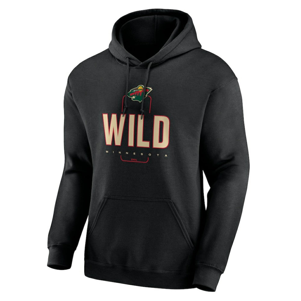NHL Minnesota Wild Personalized Name & Number Midfielder Pullover Hoodie