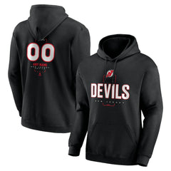 NHL New Jersey Devils Personalized Name & Number Midfielder Pullover Hoodie