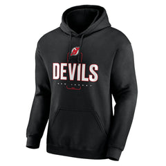 NHL New Jersey Devils Personalized Name & Number Midfielder Pullover Hoodie