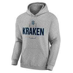NHL Seattle Kraken Personalized Name & Number Midfielder Pullover Hoodie