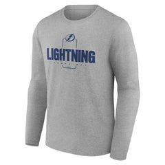 NHL Tampa Bay Lightning Personalized Name & Number Midfielder Long Sleeve T-Shirt