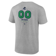 NHL Vancouver Canucks Personalized Name & Number Midfielder T-Shirt