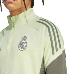 Real Madrid 2025/26 AEROREADY Raglan Quarter-Zip Training Pullover