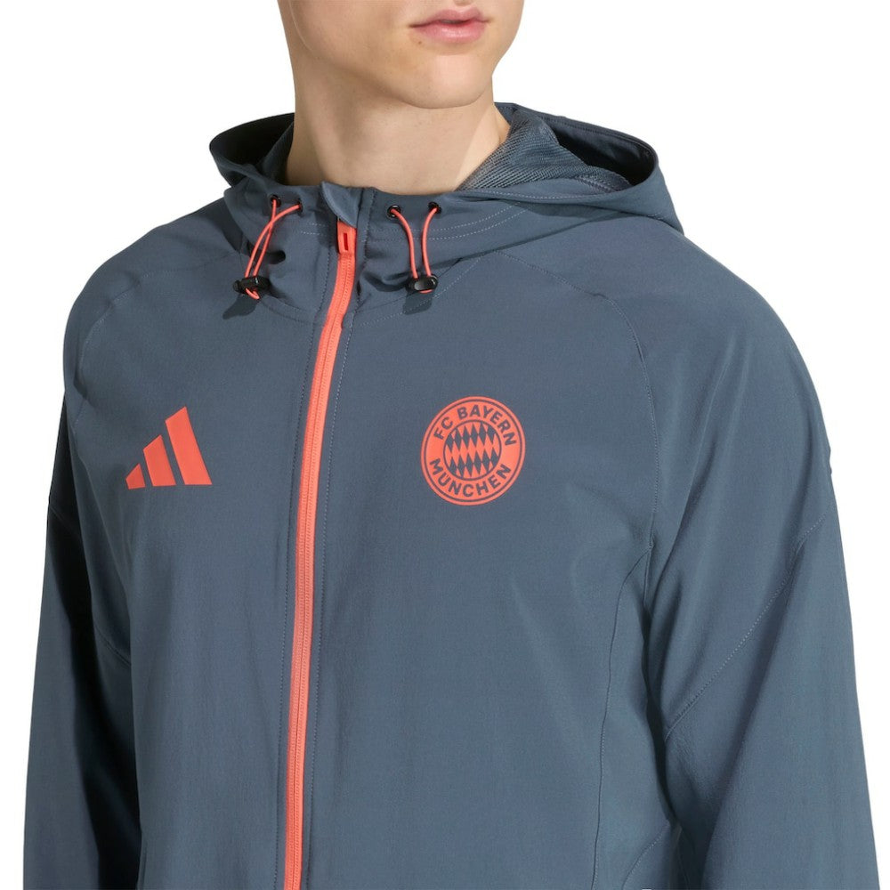 Bayern Munich 2025/26 Tiro Vis Tech Travel Jacket