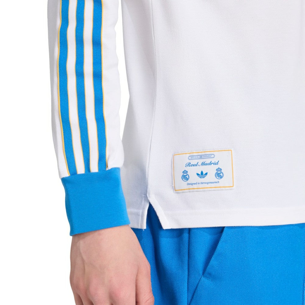 Real Madrid Terrace Icons Long Sleeve Polo