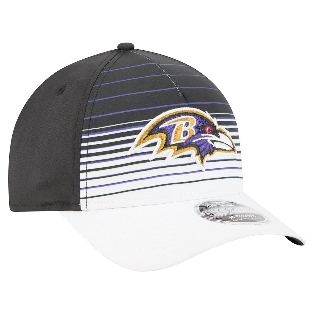 Adventure Gradient 9FORTY M-Crown A-Frame Adjustable Hat - Baltimore Ravens Hats
