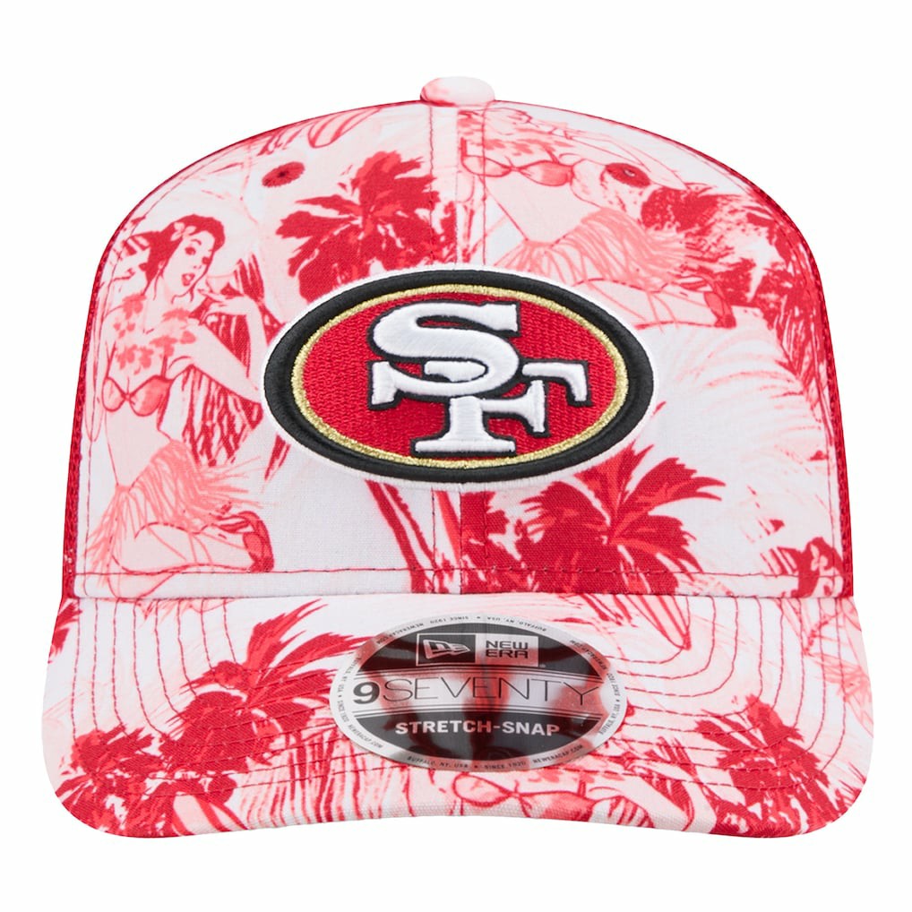 Hula 9SEVENTY Adjustable Trucker Hat - San Francisco 49ers Hats