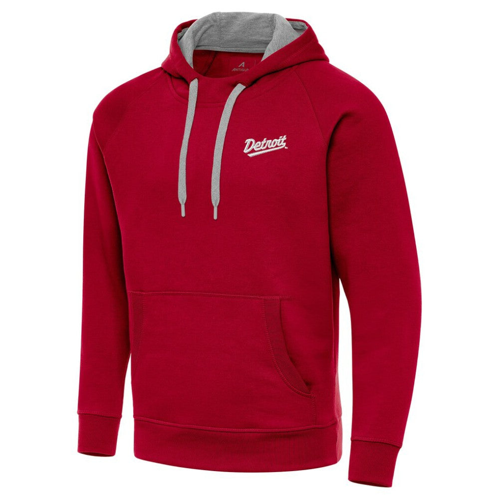 NHL Detroit Red Wings Antigua 2025 NHL Stadium Series Victory Pullover Hoodie