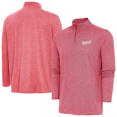 NHL Detroit Red Wings Antigua 2025 NHL Stadium Series Hunk Quarter-Zip Jacket