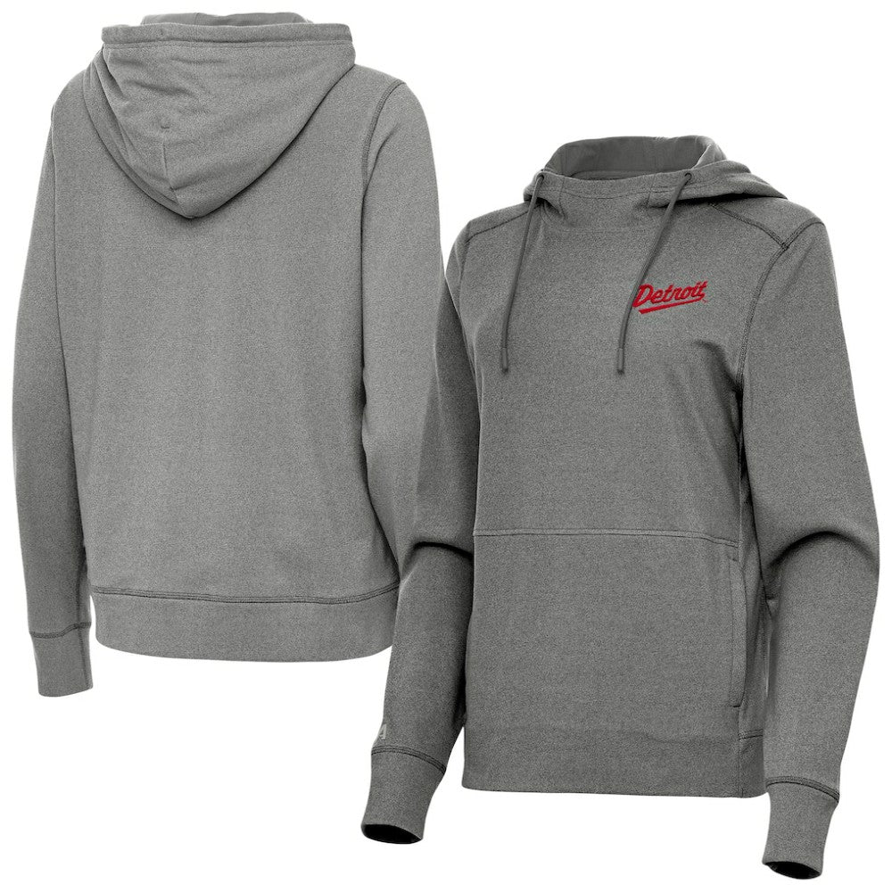 NHL Detroit Red Wings Antigua Women's 2025 NHL Stadium Series Justice Pullover Hoodie