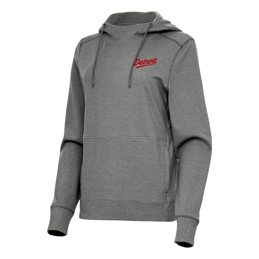 NHL Detroit Red Wings Antigua Women's 2025 NHL Stadium Series Justice Pullover Hoodie