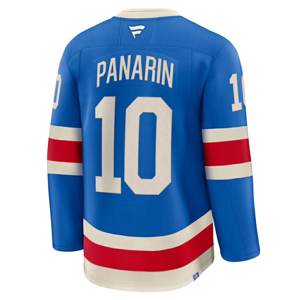 NHL Artemi Panarin New York Rangers Fanatics Centennial Premium Jersey