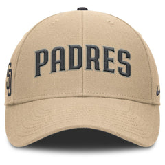 Khaki San Diego Padres Nike Rise Adjustable Hat
