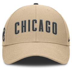 Khaki Chicago Cubs Nike Rise Adjustable Hat