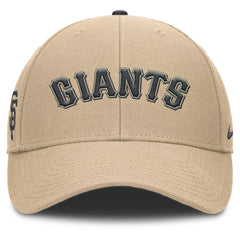 Khaki San Francisco Giants Nike Rise Adjustable Hat