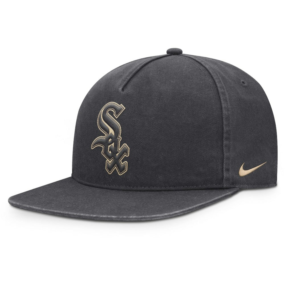 Anthracite Chicago White Sox Nike Monotone Pro Adjustable Hat