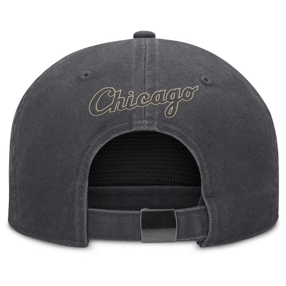 Anthracite Chicago White Sox Nike Monotone Pro Adjustable Hat