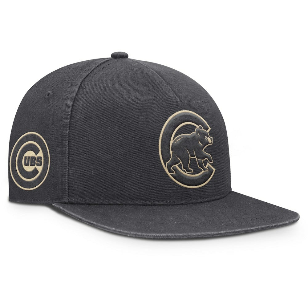 Anthracite Chicago Cubs Nike Monotone Pro Adjustable Hat