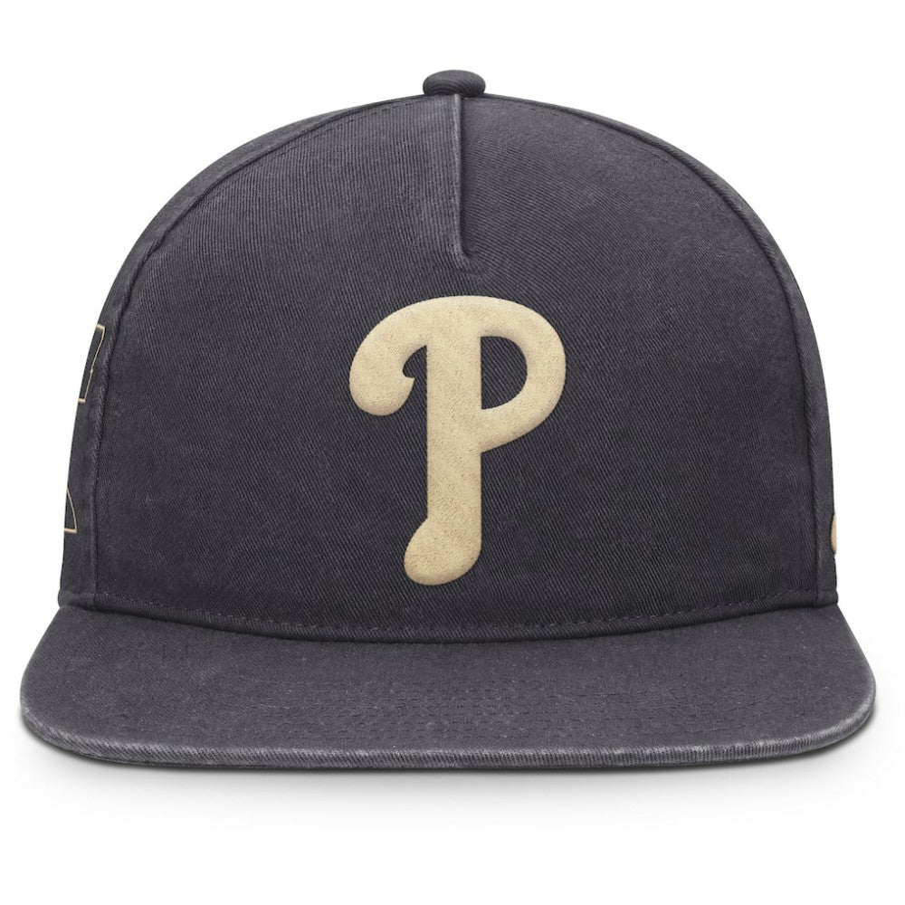 Anthracite Philadelphia Phillies Nike Monotone Pro Adjustable Hat