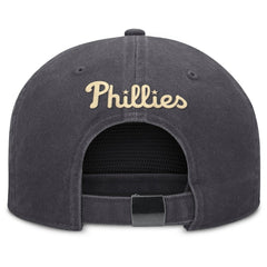 Anthracite Philadelphia Phillies Nike Monotone Pro Adjustable Hat