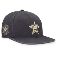 Anthracite Houston Astros Nike Monotone Pro Adjustable Hat