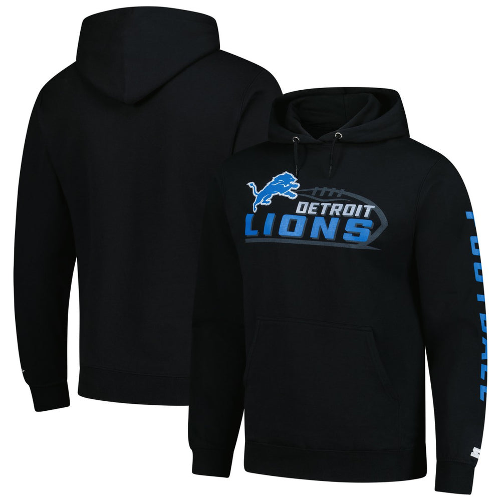 Starter Vintage Pullover Hoodie - Detroit Lions Hoodies