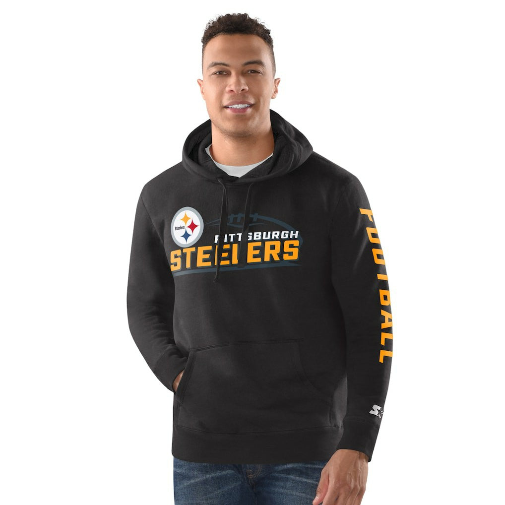 Starter Vintage Pullover Hoodie - Pittsburgh Steelers Hoodies