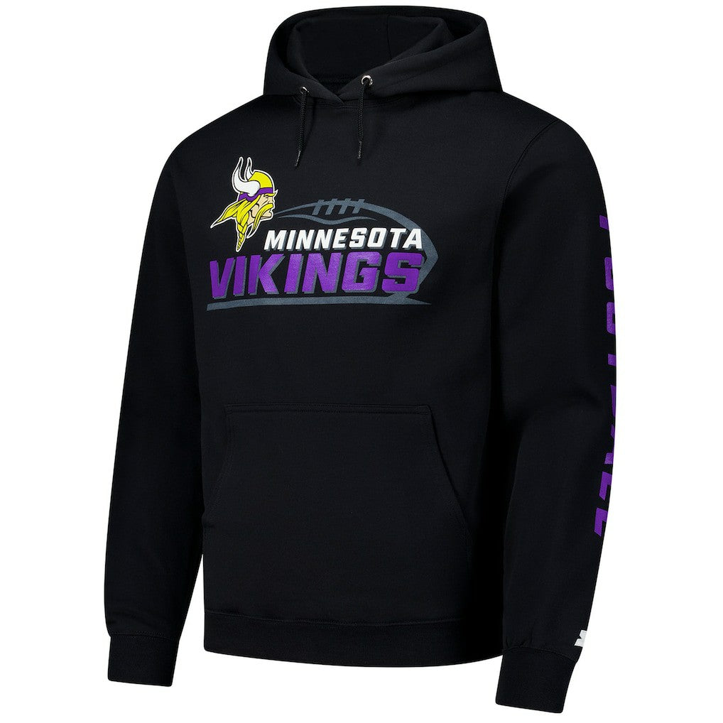 Starter Vintage Pullover Hoodie - Minnesota Vikings Hoodies