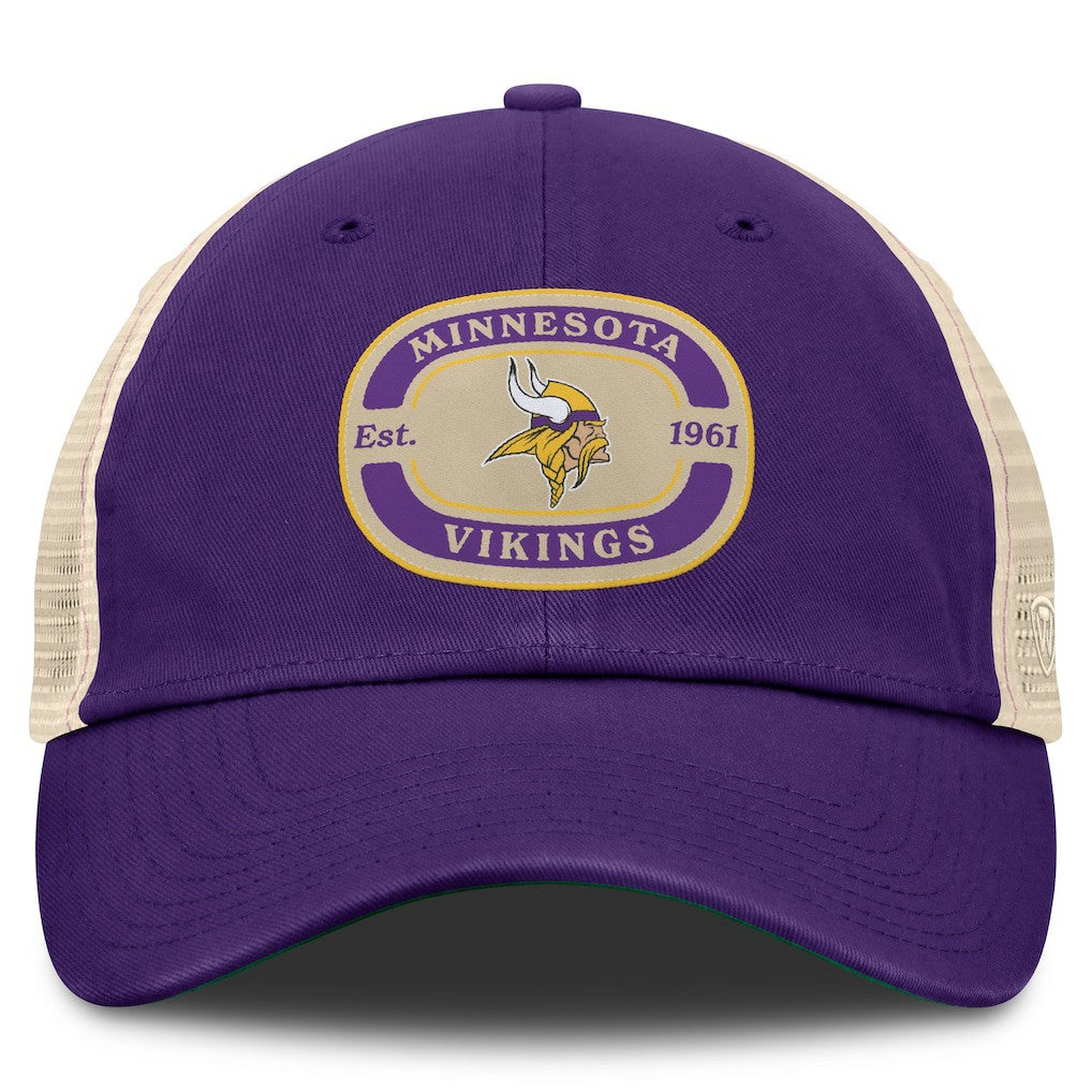 Top of the World Team Patch Adjustable Hat - Minnesota Vikings Hats