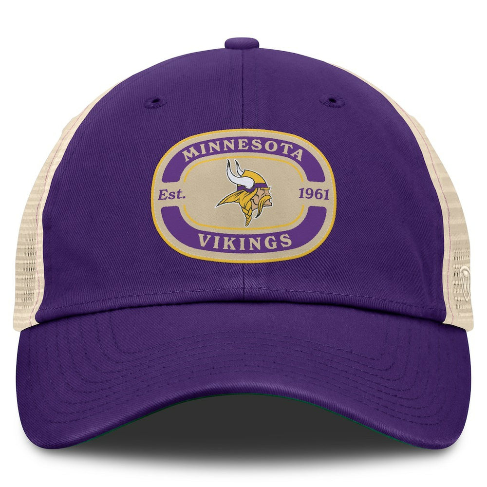 Top of the World Team Patch Adjustable Hat - Minnesota Vikings Hats
