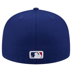 Royal Texas Rangers New Era Yarn Stitch 59FIFTY Fitted Hat