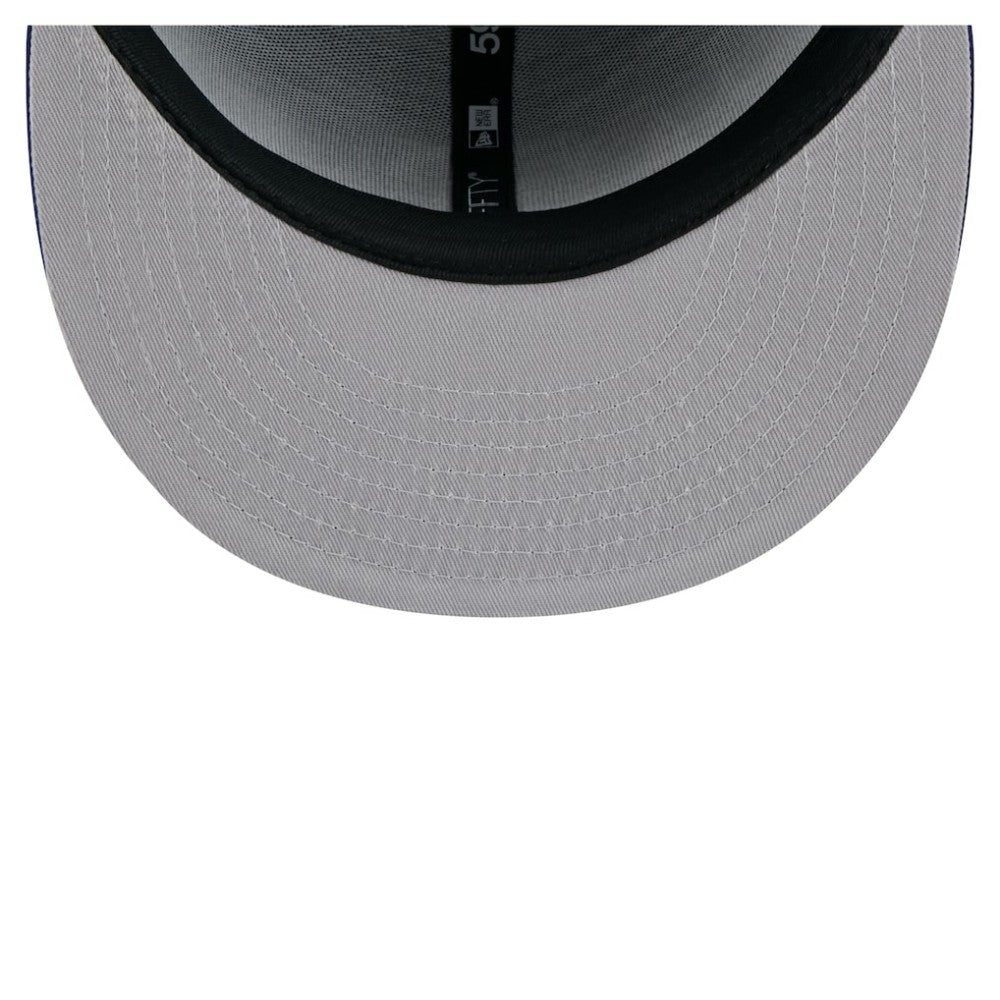 Royal Texas Rangers New Era Yarn Stitch 59FIFTY Fitted Hat