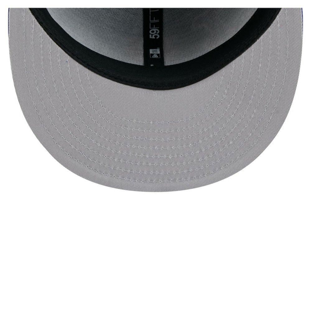 Royal New York Mets New Era Yarn Stitch 59FIFTY Fitted Hat