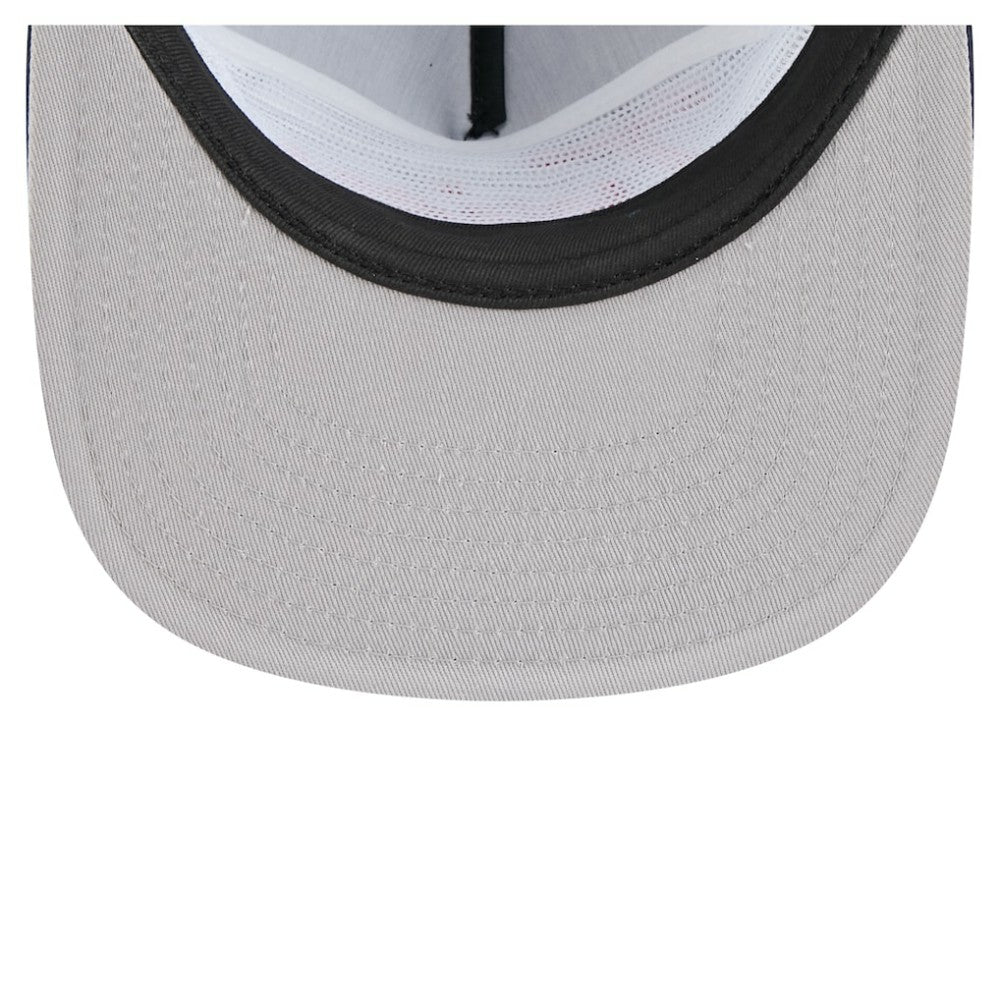 Navy Minnesota Twins New Era Retro Satin Script Golfer Adjustable Hat