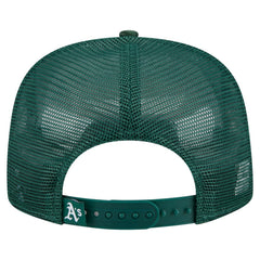Green Athletics New Era Retro Satin Script Golfer Adjustable Hat