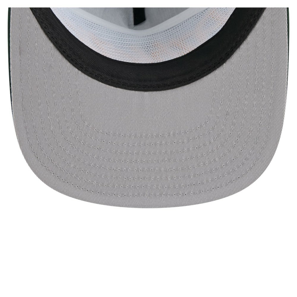 Green Athletics New Era Retro Satin Script Golfer Adjustable Hat