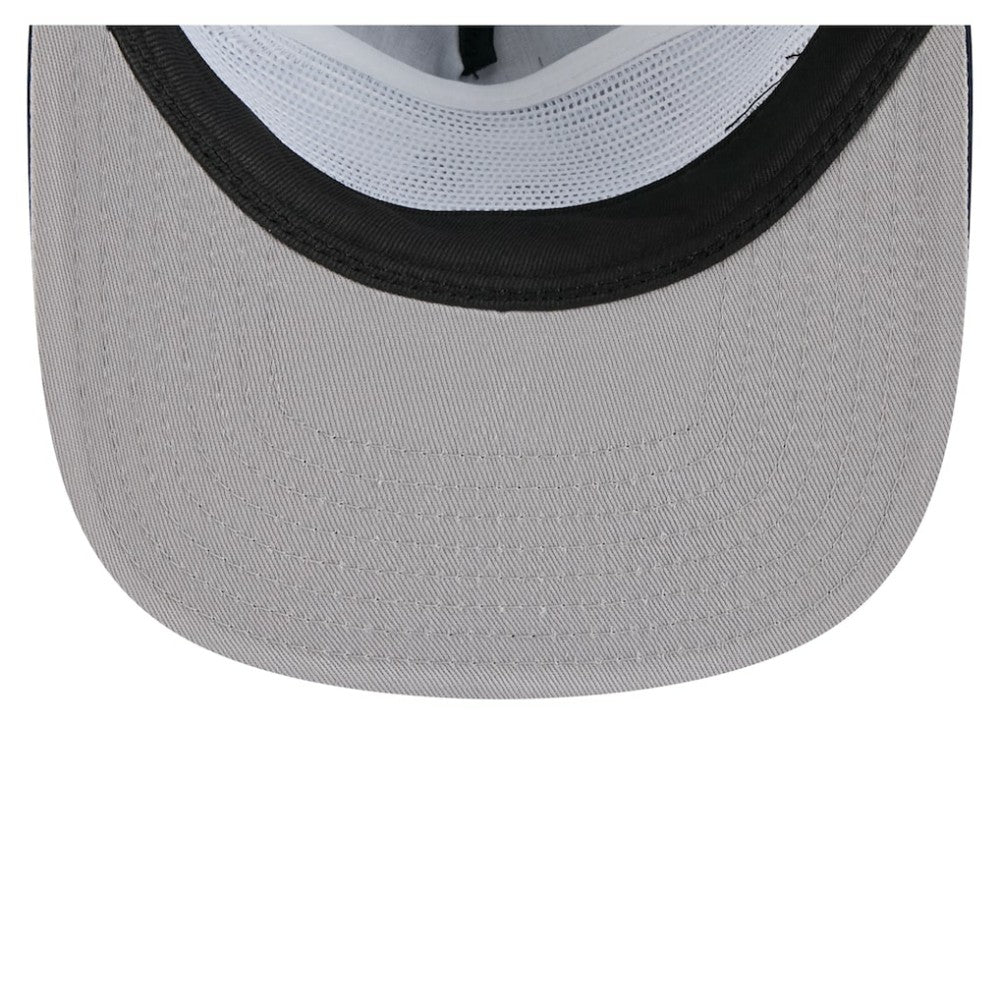 Navy New York Yankees New Era Retro Satin Script Golfer Adjustable Hat
