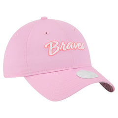 Pink Atlanta Braves New Era Women's Mother's Day 9TWENTY Adjustable Hat