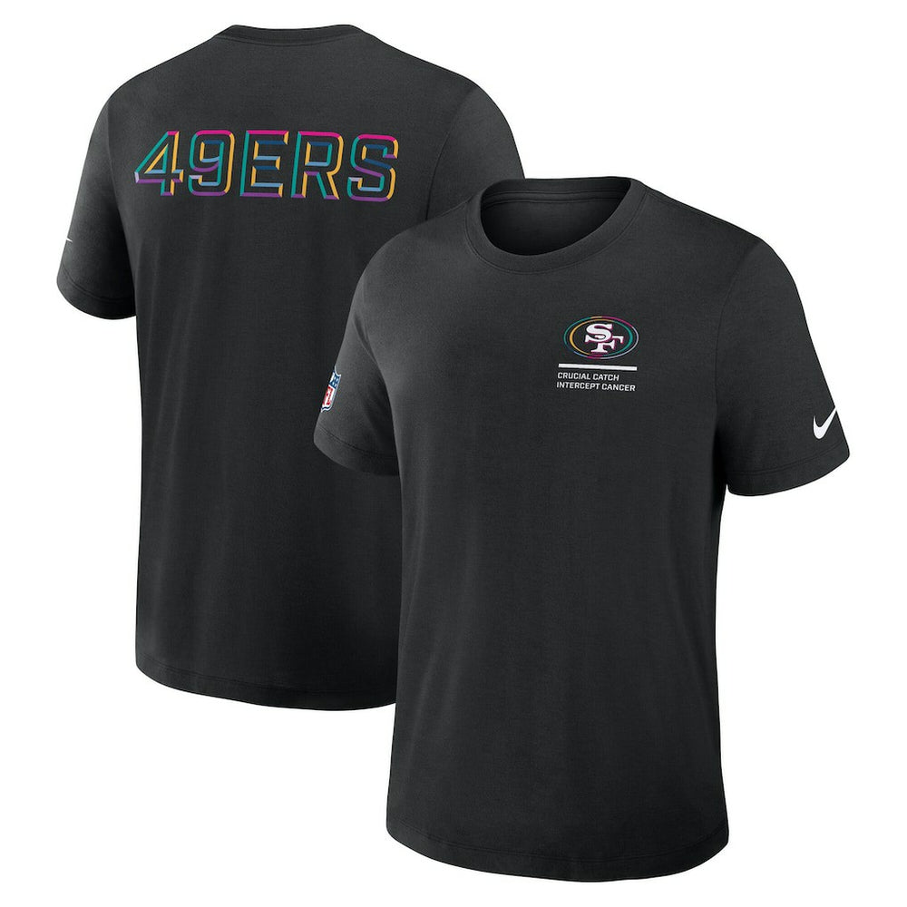 Tall 2025 NFL Crucial Catch Tri-Blend Dri-FIT T-Shirt - San Francisco 49ers T-shirts
