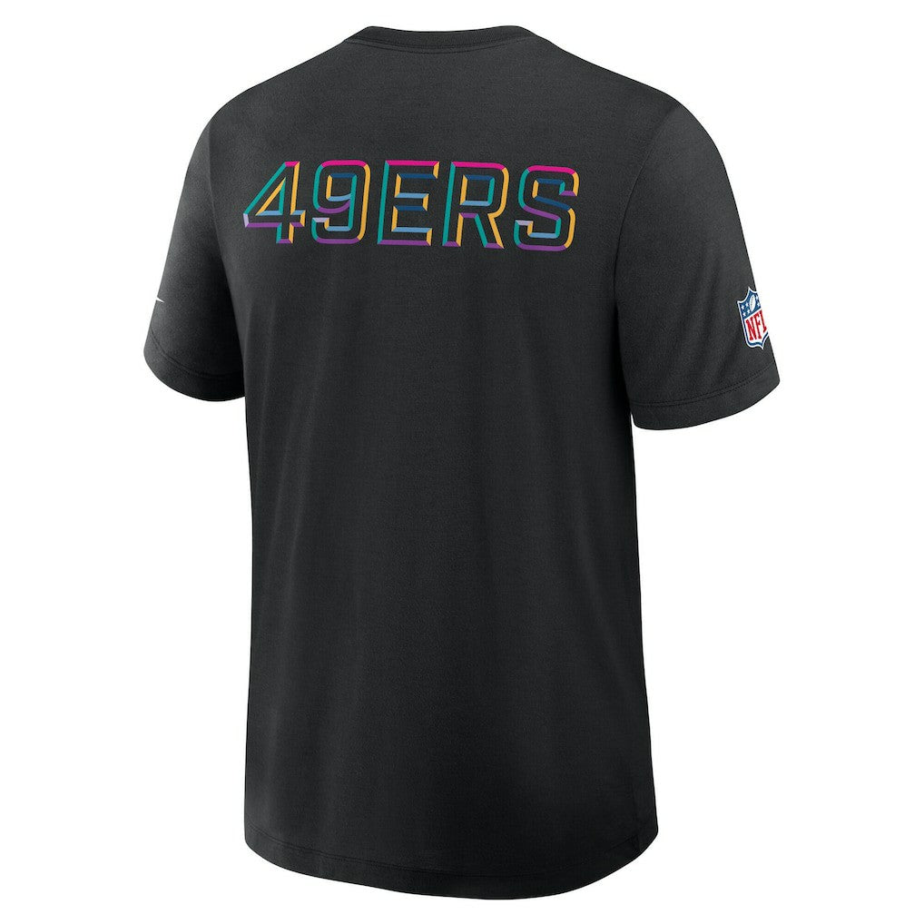 Tall 2025 NFL Crucial Catch Tri-Blend Dri-FIT T-Shirt - San Francisco 49ers T-shirts