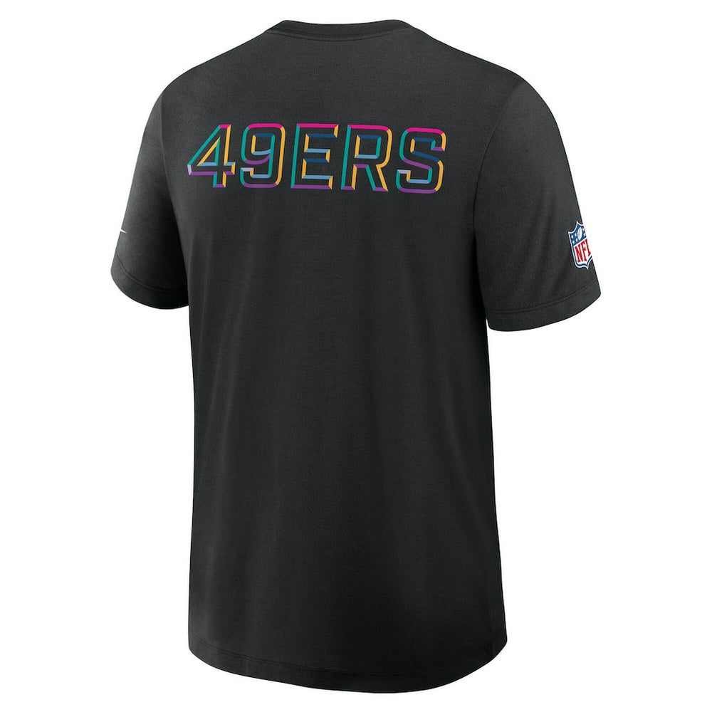 Tall 2025 NFL Crucial Catch Tri-Blend Dri-FIT T-Shirt - San Francisco 49ers T-shirts