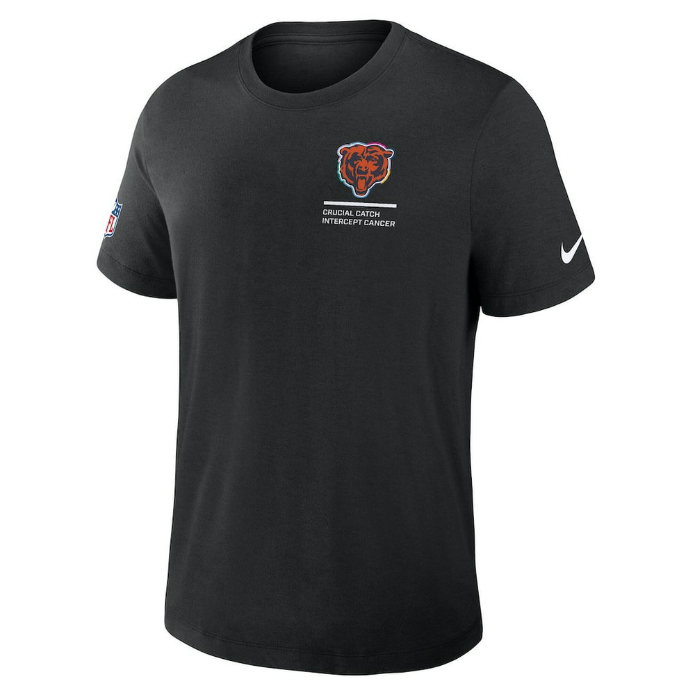 Tall 2025 NFL Crucial Catch Tri-Blend Dri-FIT T-Shirt - Chicago Bears T-shirts